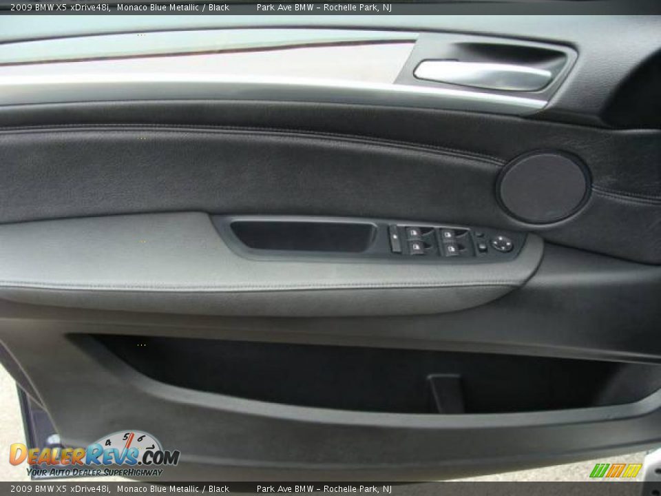 2009 BMW X5 xDrive48i Monaco Blue Metallic / Black Photo #9