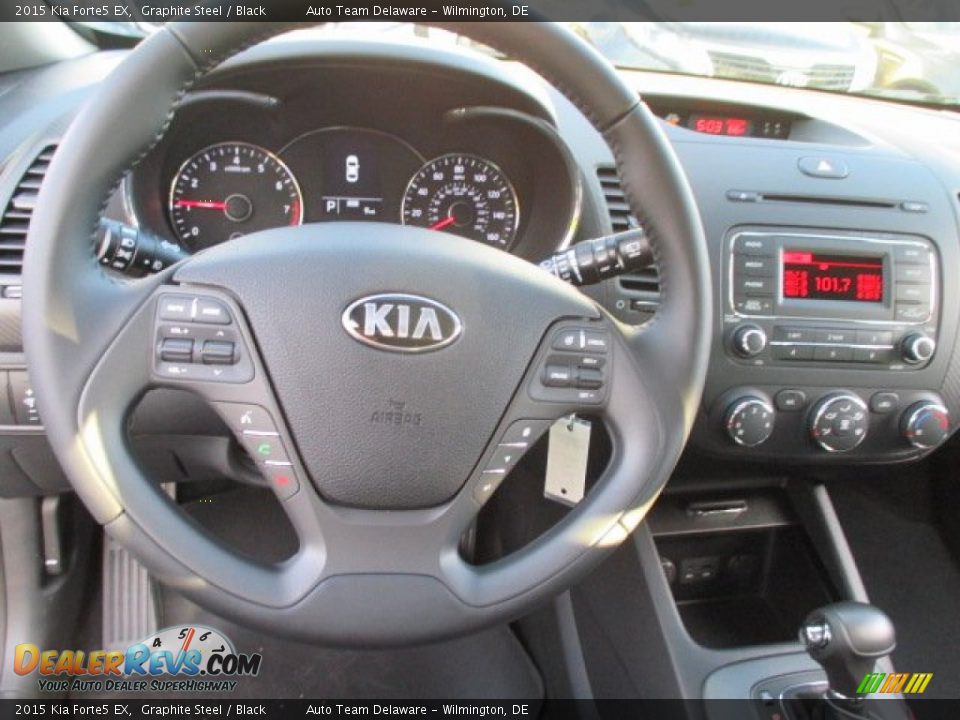 2015 Kia Forte5 EX Steering Wheel Photo #7