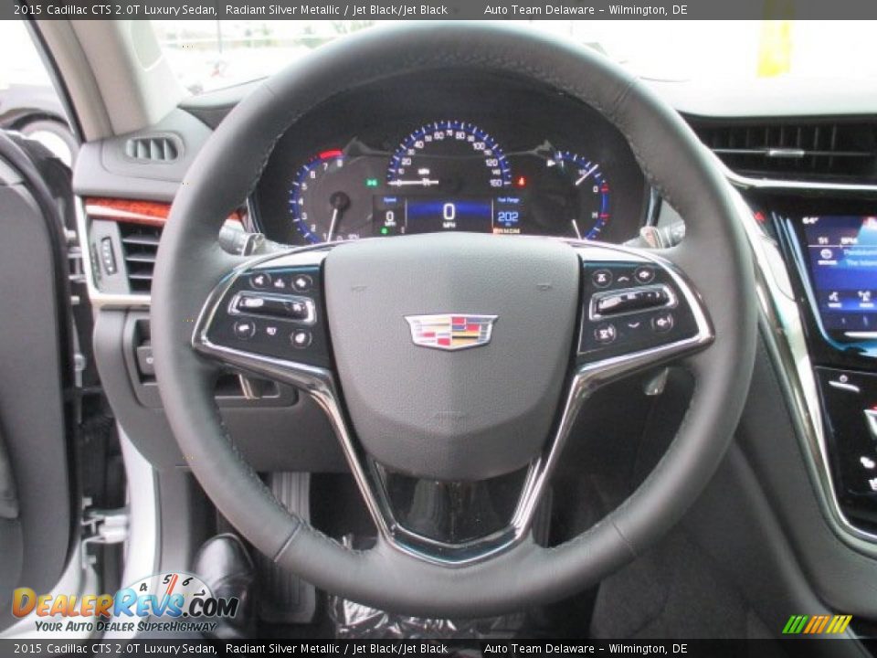 2015 Cadillac CTS 2.0T Luxury Sedan Steering Wheel Photo #7