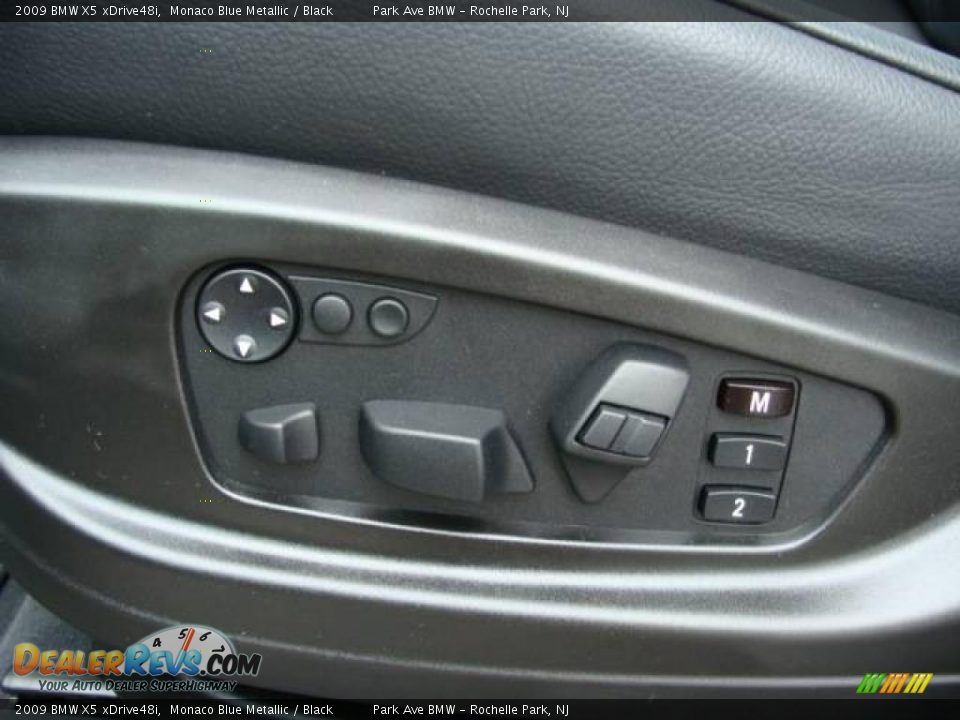 2009 BMW X5 xDrive48i Monaco Blue Metallic / Black Photo #11