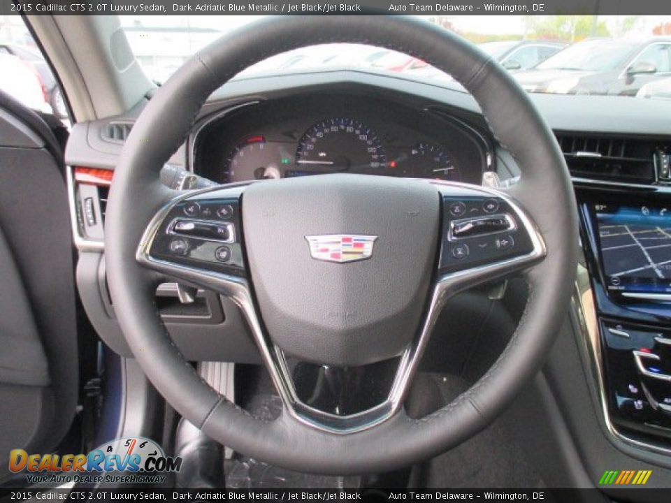 2015 Cadillac CTS 2.0T Luxury Sedan Steering Wheel Photo #7