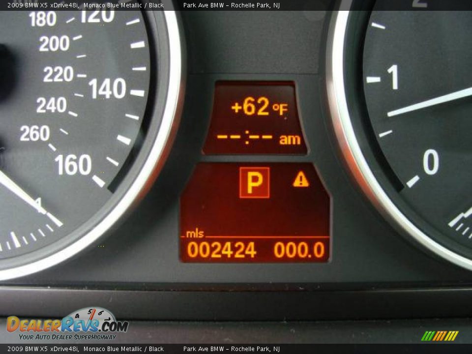2009 BMW X5 xDrive48i Monaco Blue Metallic / Black Photo #14