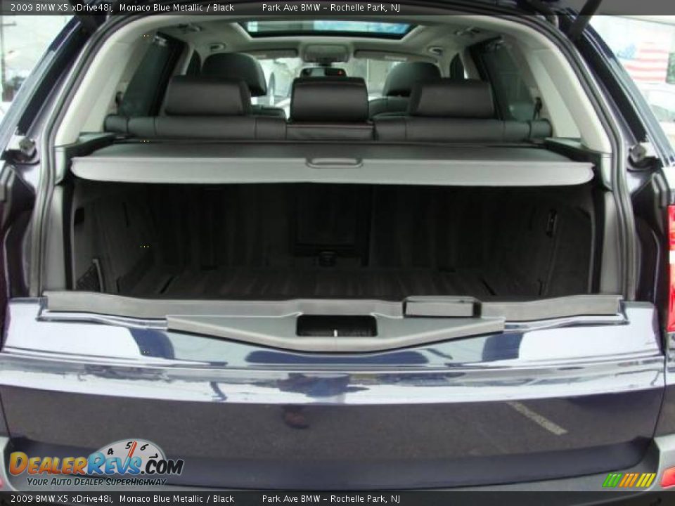 2009 BMW X5 xDrive48i Monaco Blue Metallic / Black Photo #18