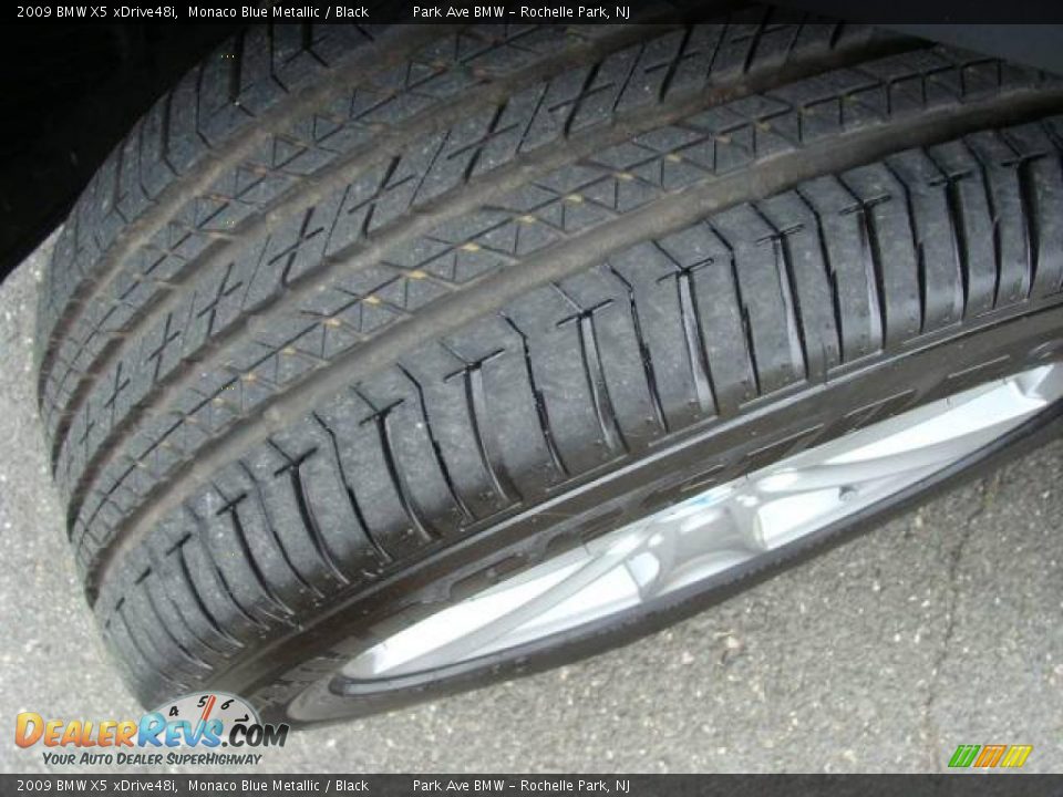 2009 BMW X5 xDrive48i Monaco Blue Metallic / Black Photo #25