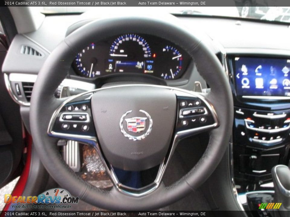 2014 Cadillac ATS 3.6L Steering Wheel Photo #7