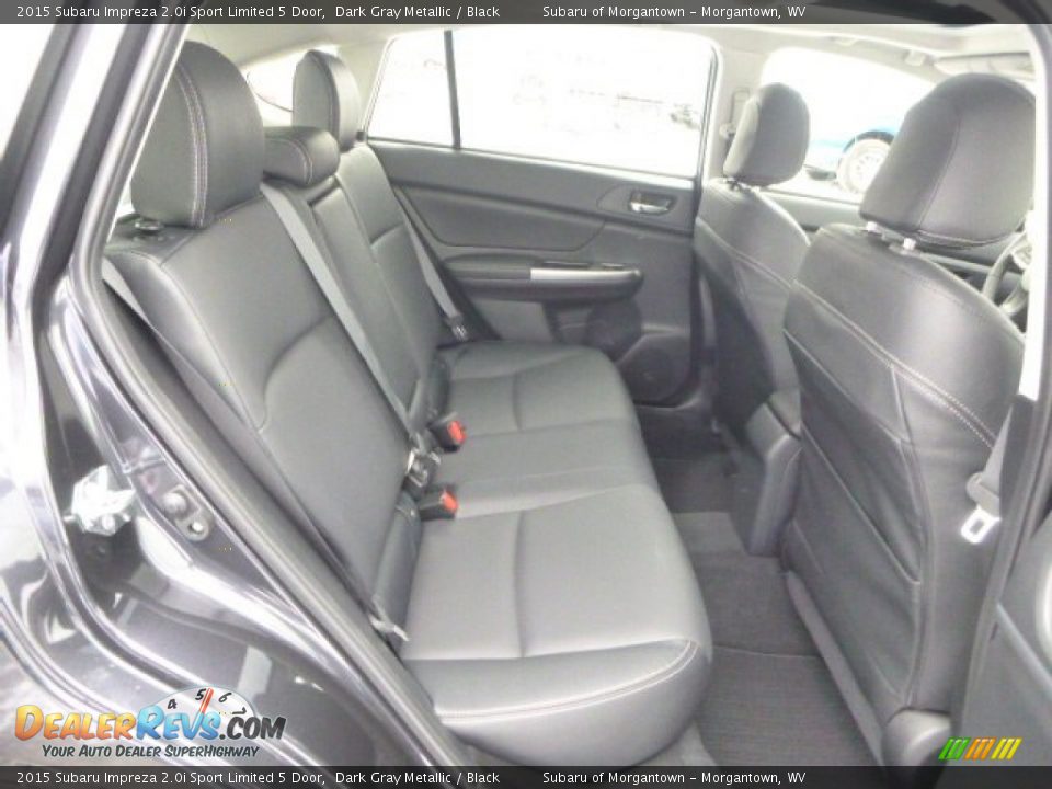 2015 Subaru Impreza 2.0i Sport Limited 5 Door Dark Gray Metallic / Black Photo #13