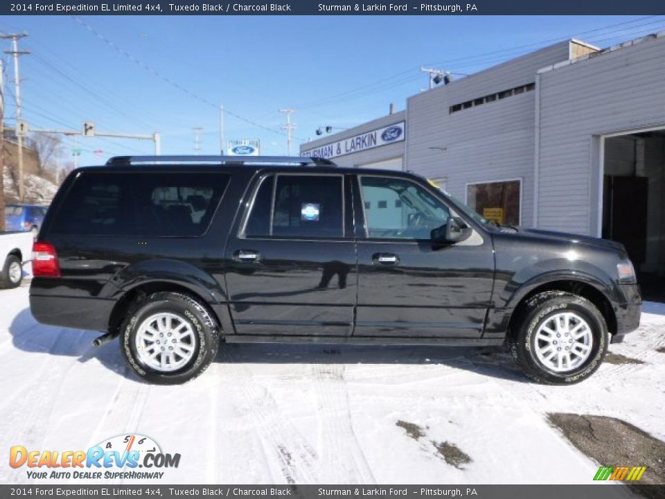 2014 Ford Expedition EL Limited 4x4 Tuxedo Black / Charcoal Black Photo #2