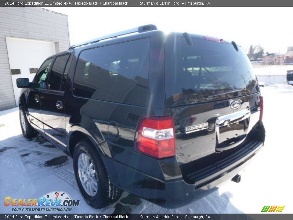 2014 Ford Expedition EL Limited 4x4 Tuxedo Black / Charcoal Black Photo #6
