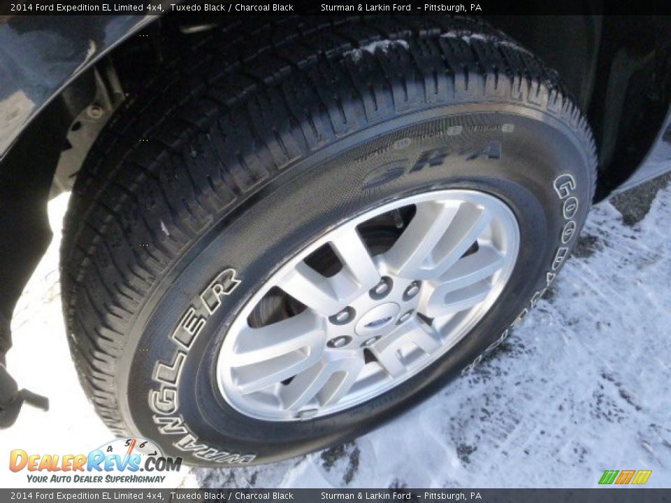 2014 Ford Expedition EL Limited 4x4 Tuxedo Black / Charcoal Black Photo #9