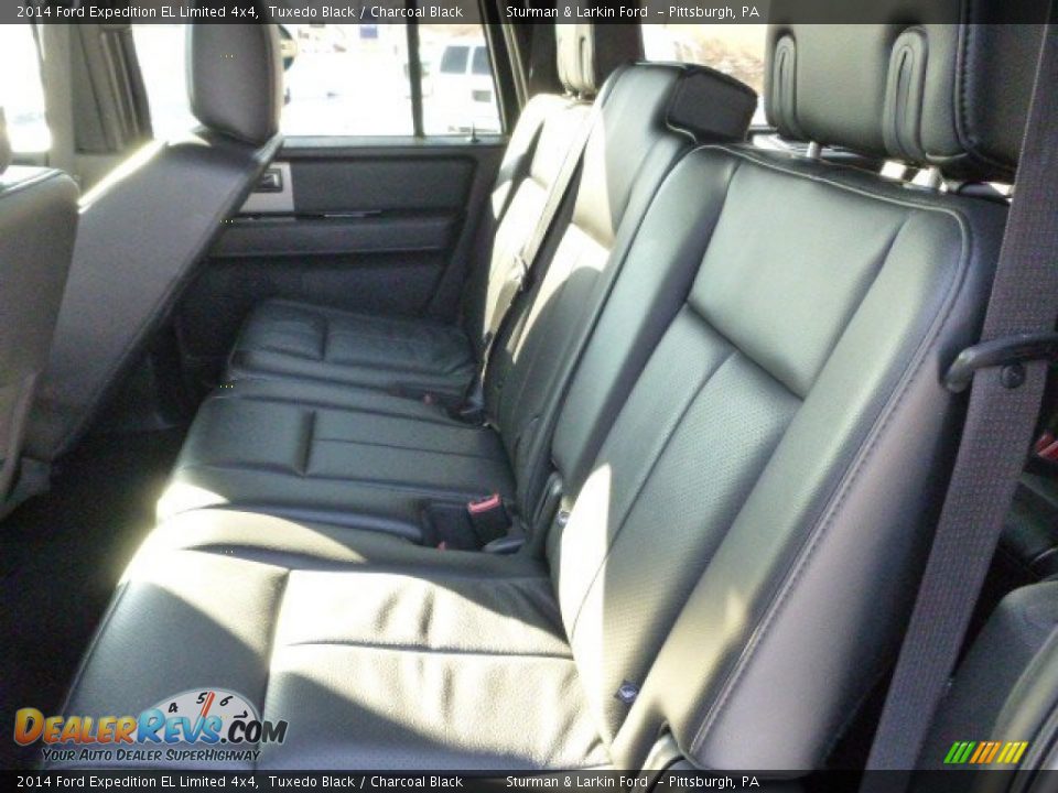 2014 Ford Expedition EL Limited 4x4 Tuxedo Black / Charcoal Black Photo #11