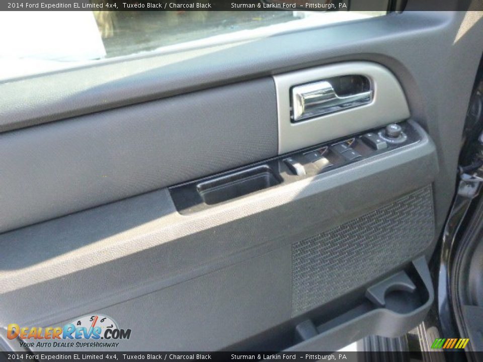 2014 Ford Expedition EL Limited 4x4 Tuxedo Black / Charcoal Black Photo #14