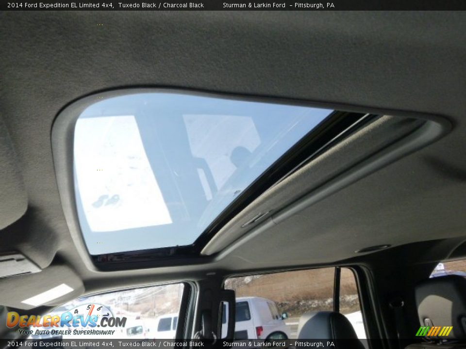 2014 Ford Expedition EL Limited 4x4 Tuxedo Black / Charcoal Black Photo #15