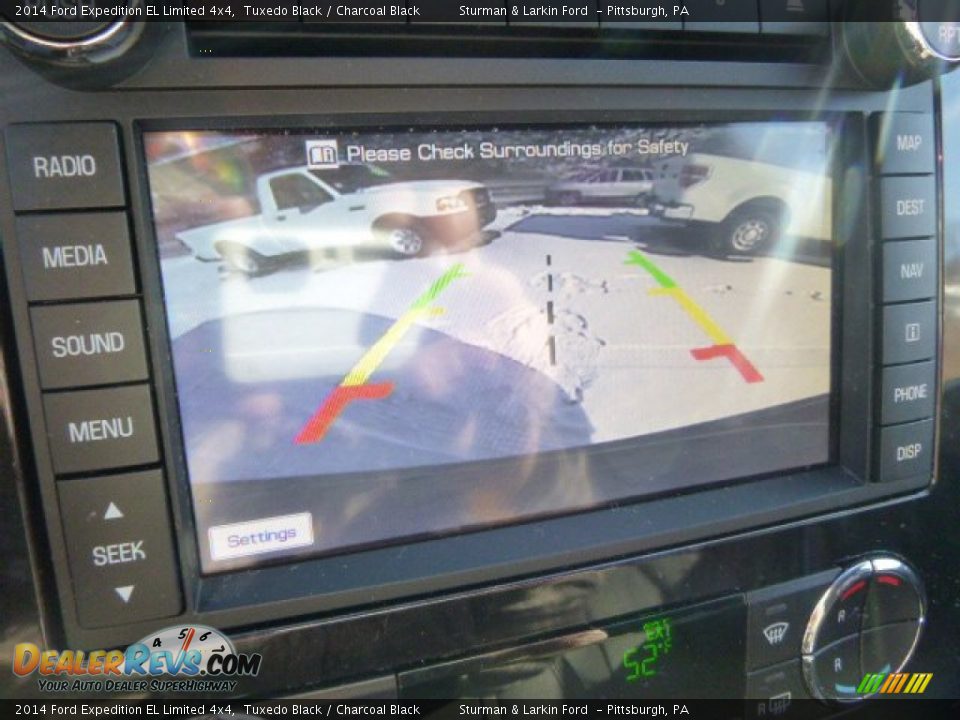 2014 Ford Expedition EL Limited 4x4 Tuxedo Black / Charcoal Black Photo #20