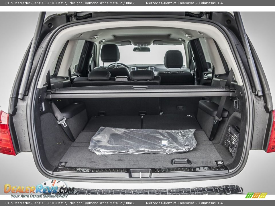 2015 Mercedes-Benz GL 450 4Matic designo Diamond White Metallic / Black Photo #4
