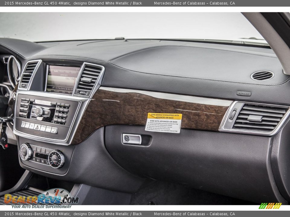 2015 Mercedes-Benz GL 450 4Matic designo Diamond White Metallic / Black Photo #8