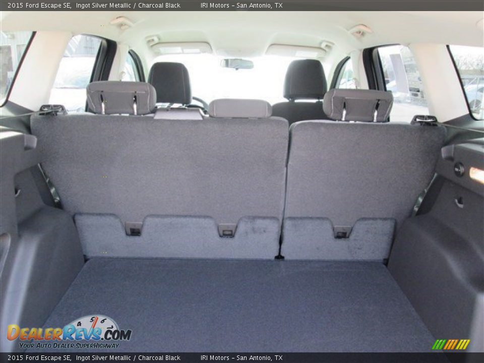 2015 Ford Escape SE Ingot Silver Metallic / Charcoal Black Photo #10