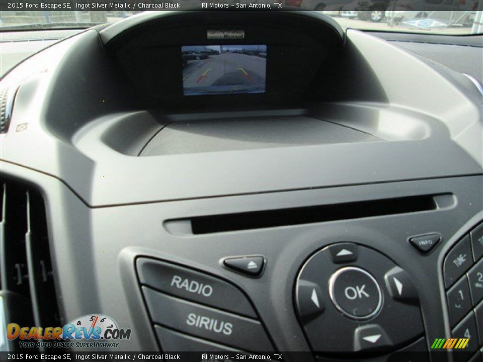 2015 Ford Escape SE Ingot Silver Metallic / Charcoal Black Photo #30