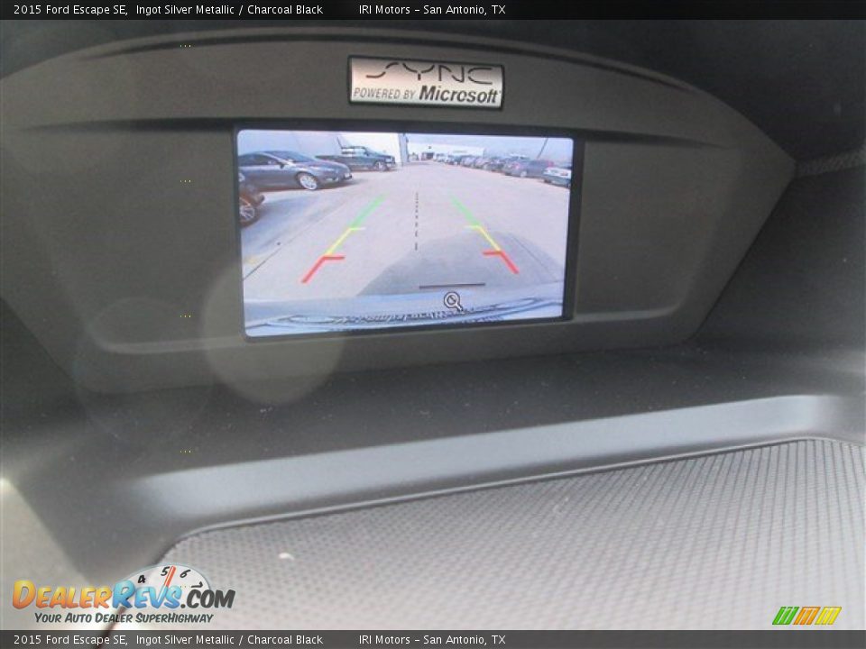2015 Ford Escape SE Ingot Silver Metallic / Charcoal Black Photo #31