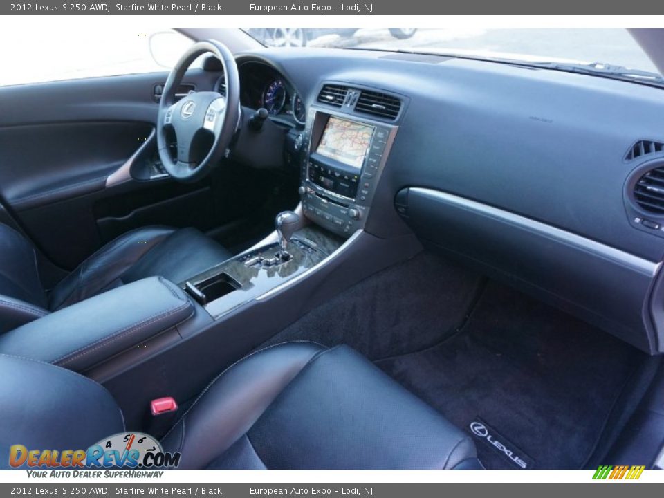 2012 Lexus IS 250 AWD Starfire White Pearl / Black Photo #11