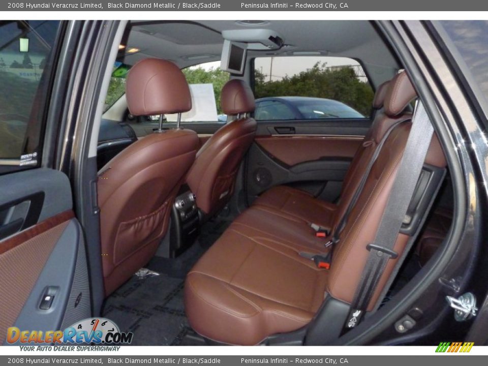 Rear Seat of 2008 Hyundai Veracruz Limited Photo #16