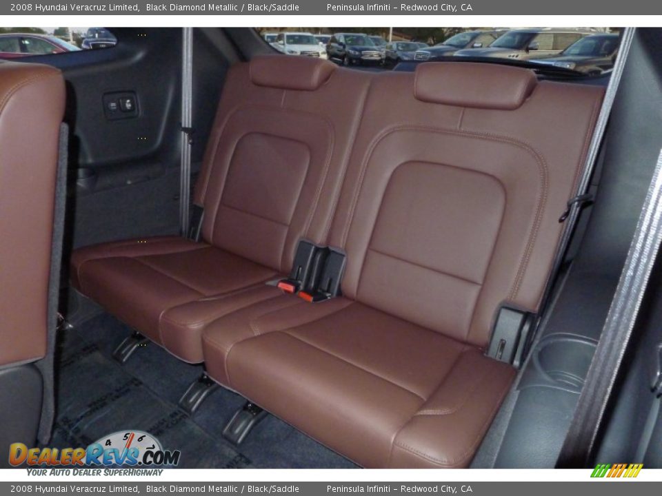 Rear Seat of 2008 Hyundai Veracruz Limited Photo #17