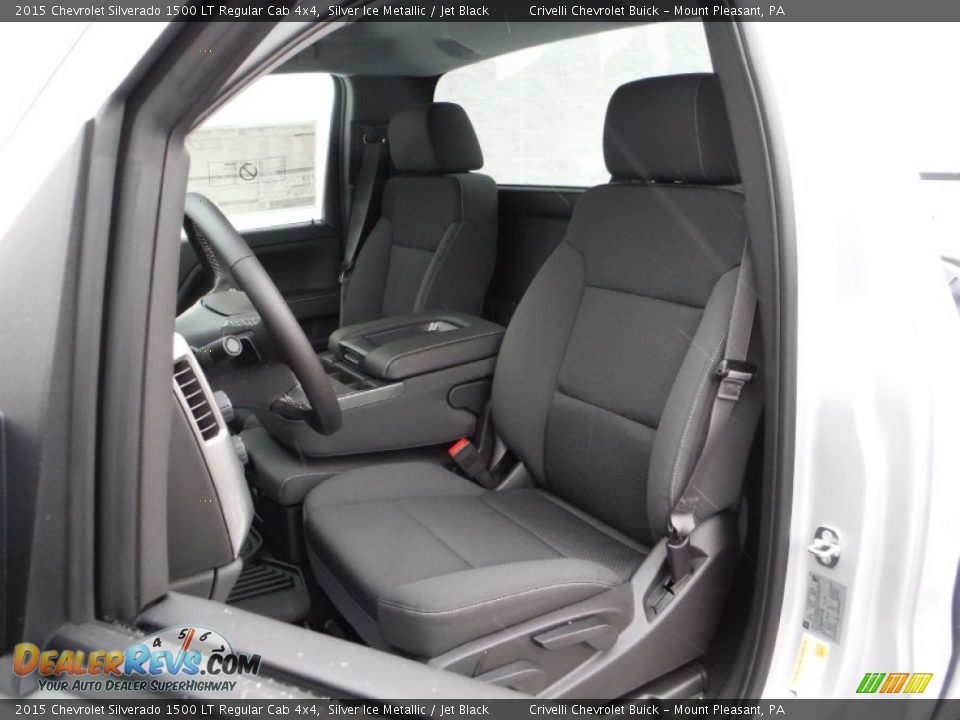 Front Seat of 2015 Chevrolet Silverado 1500 LT Regular Cab 4x4 Photo #11