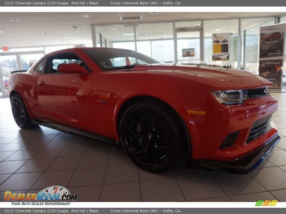 2015 Chevrolet Camaro Z/28 Coupe Red Hot / Black Photo #1