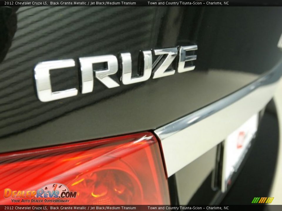 2012 Chevrolet Cruze LS Black Granite Metallic / Jet Black/Medium Titanium Photo #18