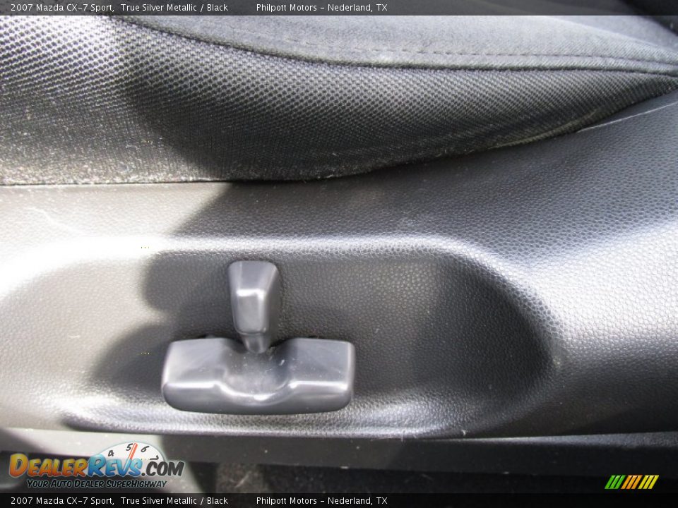 2007 Mazda CX-7 Sport True Silver Metallic / Black Photo #35