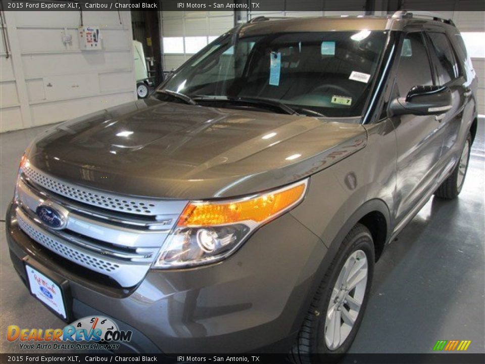 2015 Ford Explorer XLT Caribou / Charcoal Black Photo #3