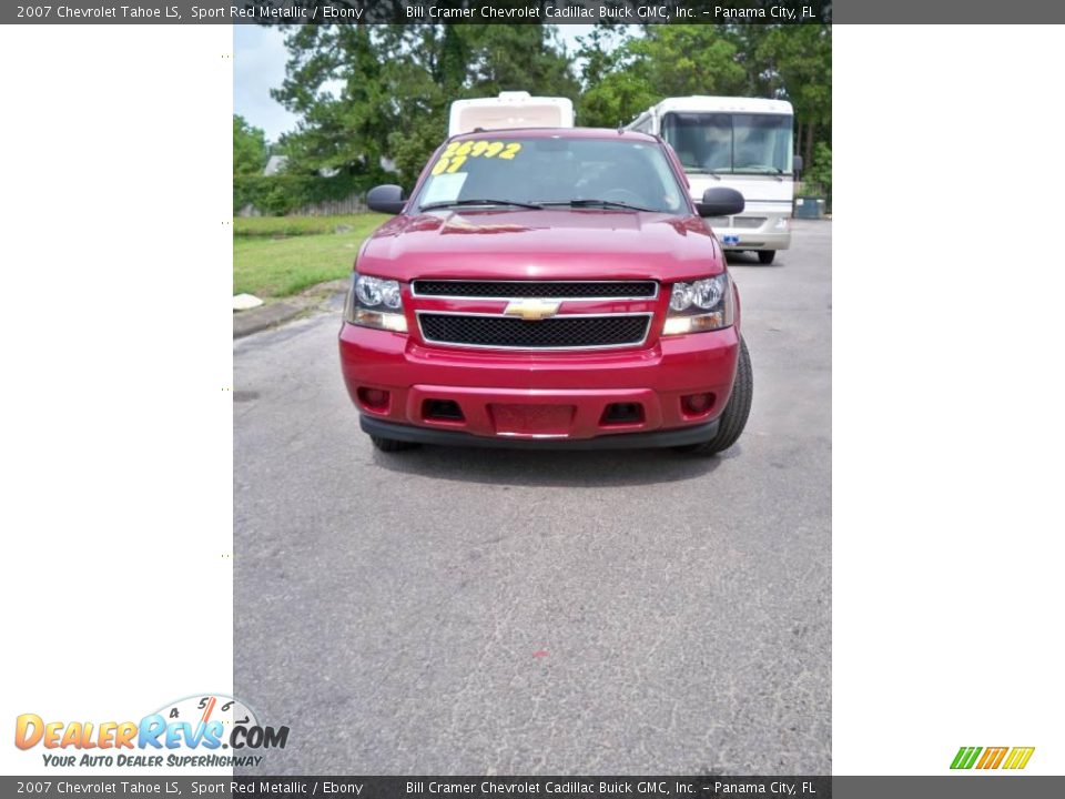 2007 Chevrolet Tahoe LS Sport Red Metallic / Ebony Photo #3