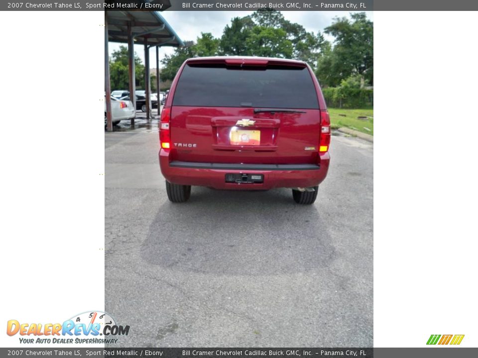 2007 Chevrolet Tahoe LS Sport Red Metallic / Ebony Photo #4