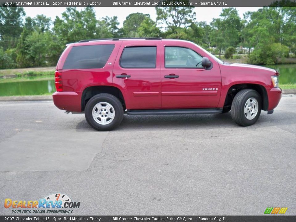 2007 Chevrolet Tahoe LS Sport Red Metallic / Ebony Photo #8