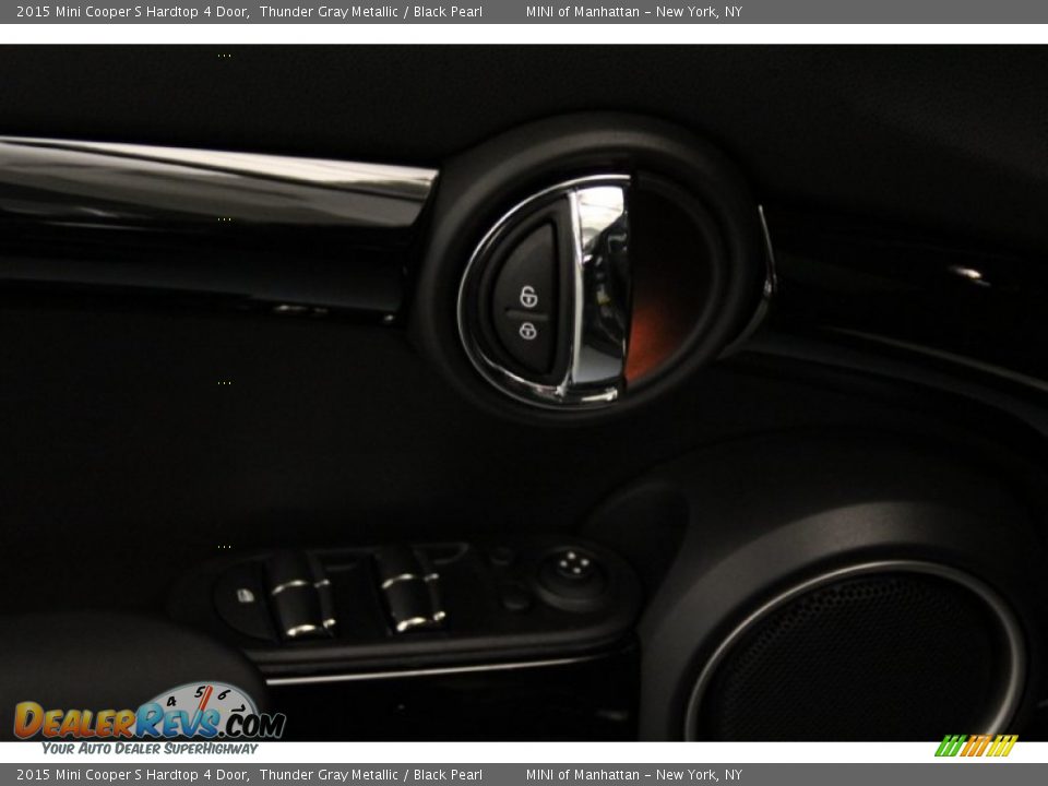 2015 Mini Cooper S Hardtop 4 Door Thunder Gray Metallic / Black Pearl Photo #7