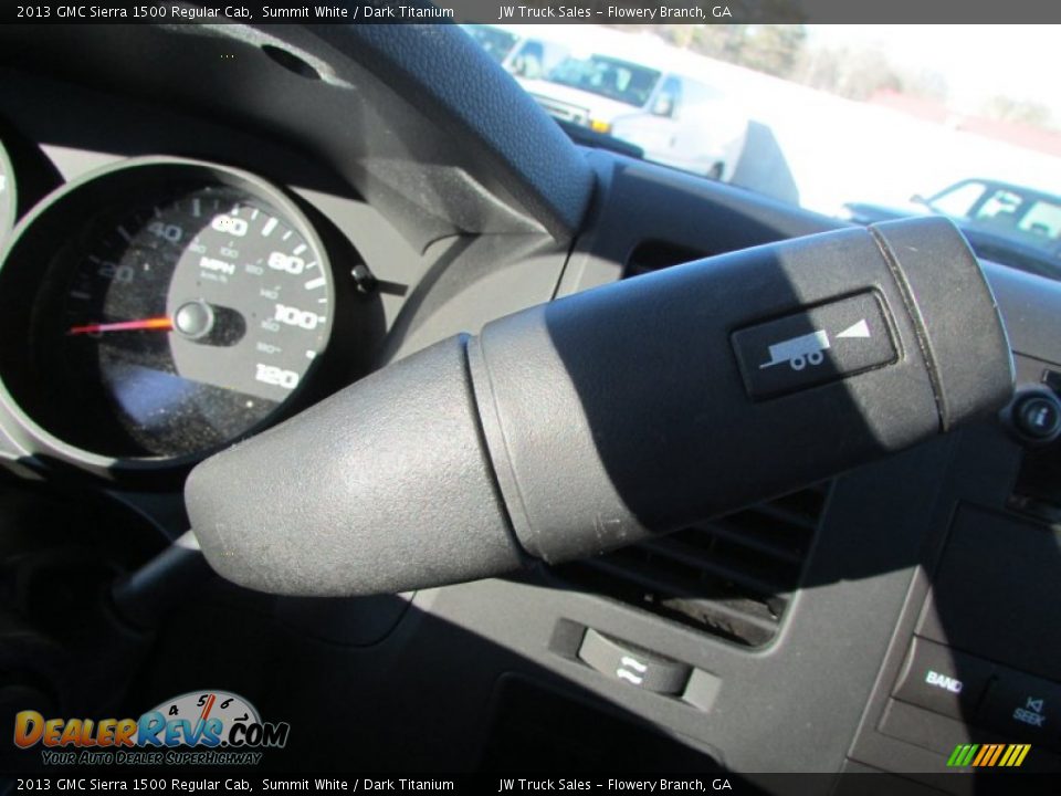 2013 GMC Sierra 1500 Regular Cab Summit White / Dark Titanium Photo #28