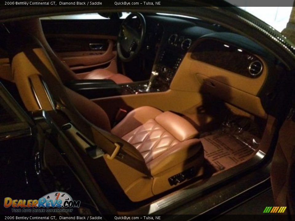 2006 Bentley Continental GT Diamond Black / Saddle Photo #2