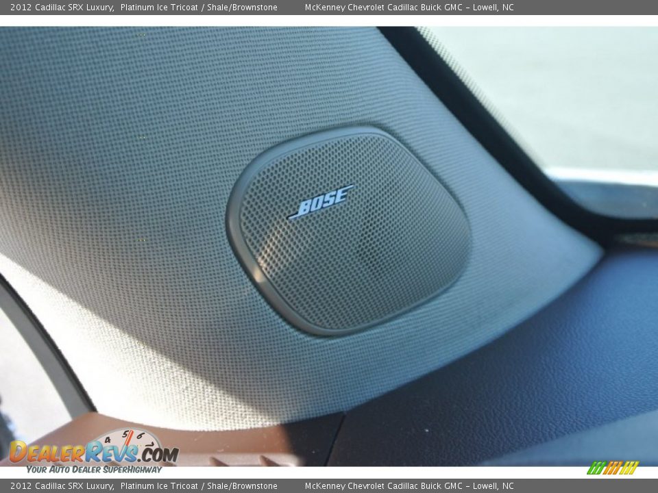 2012 Cadillac SRX Luxury Platinum Ice Tricoat / Shale/Brownstone Photo #21