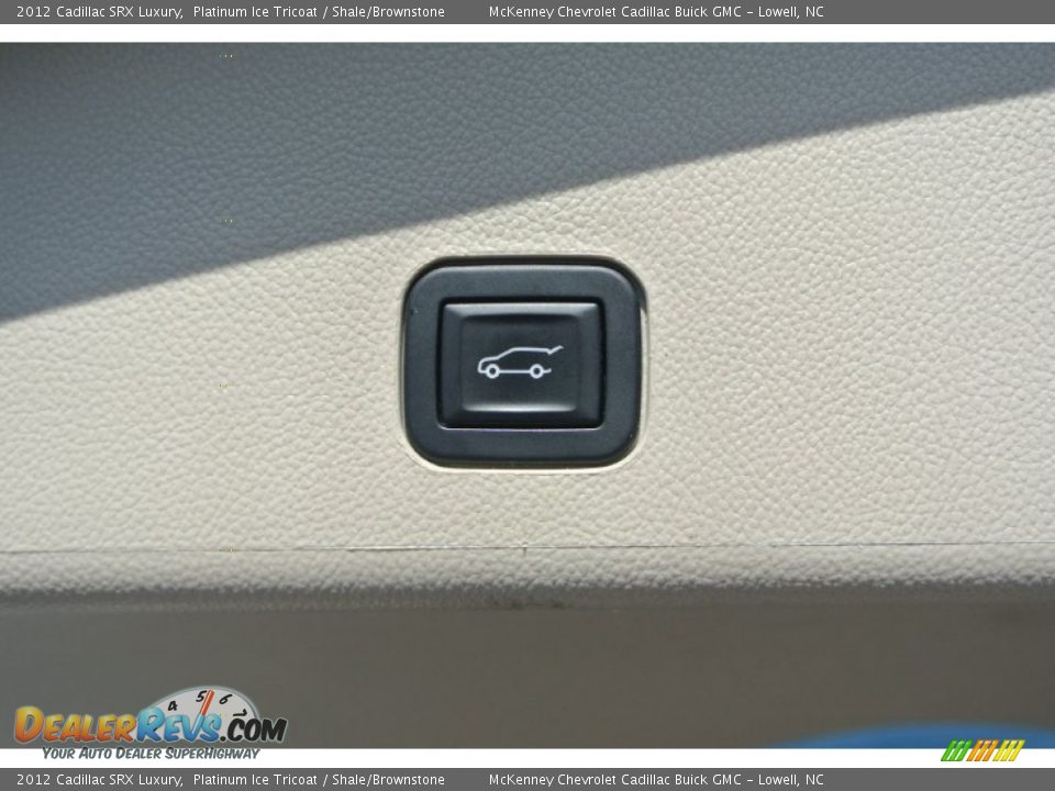2012 Cadillac SRX Luxury Platinum Ice Tricoat / Shale/Brownstone Photo #24