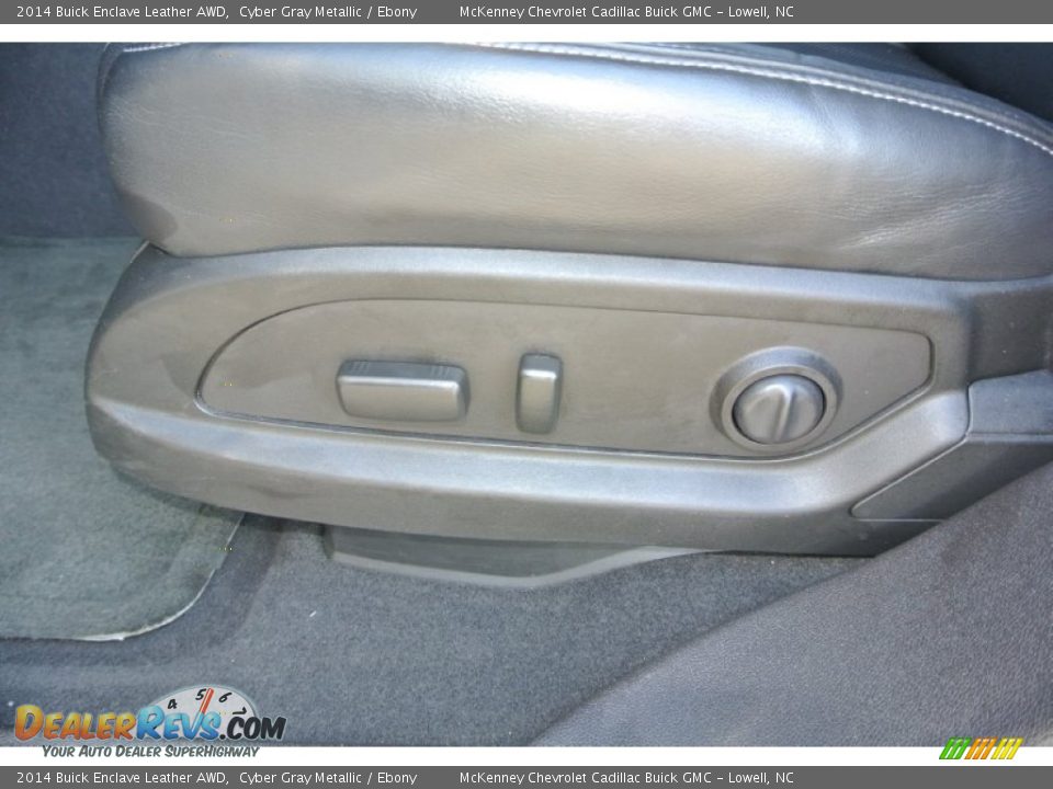 2014 Buick Enclave Leather AWD Cyber Gray Metallic / Ebony Photo #10