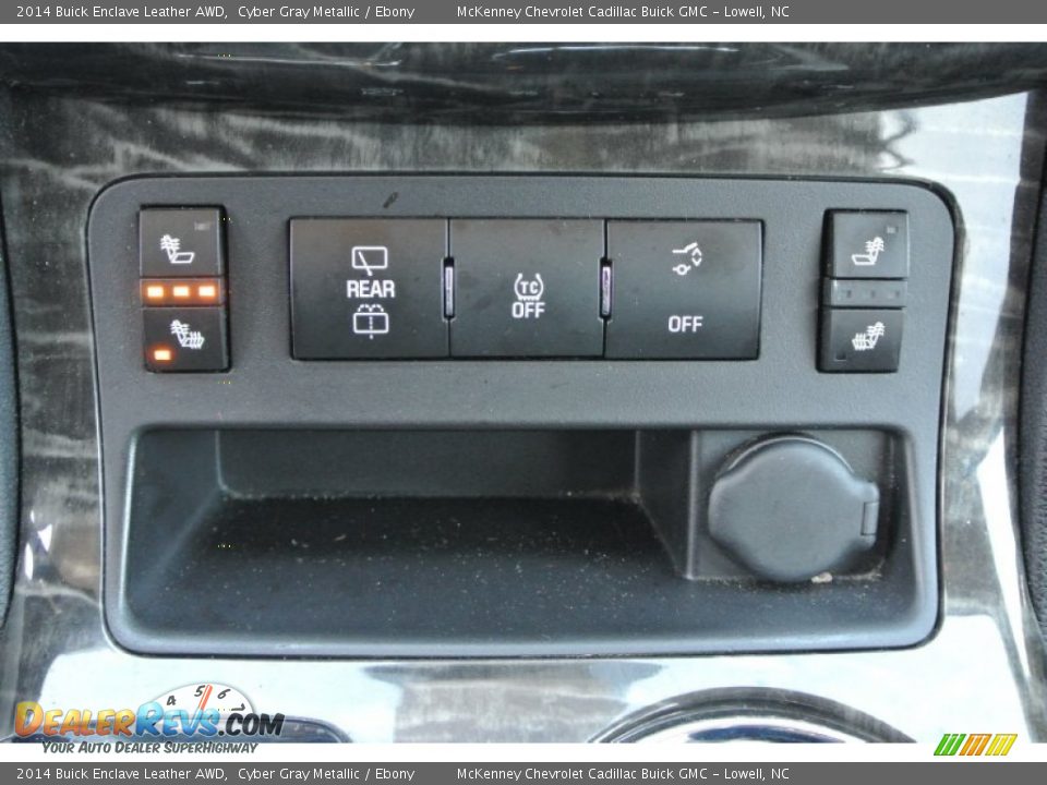 2014 Buick Enclave Leather AWD Cyber Gray Metallic / Ebony Photo #14