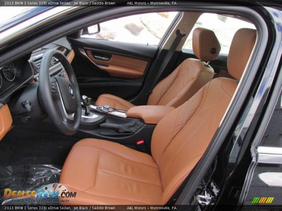 Saddle Brown Interior - 2013 BMW 3 Series 328i xDrive Sedan Photo #11