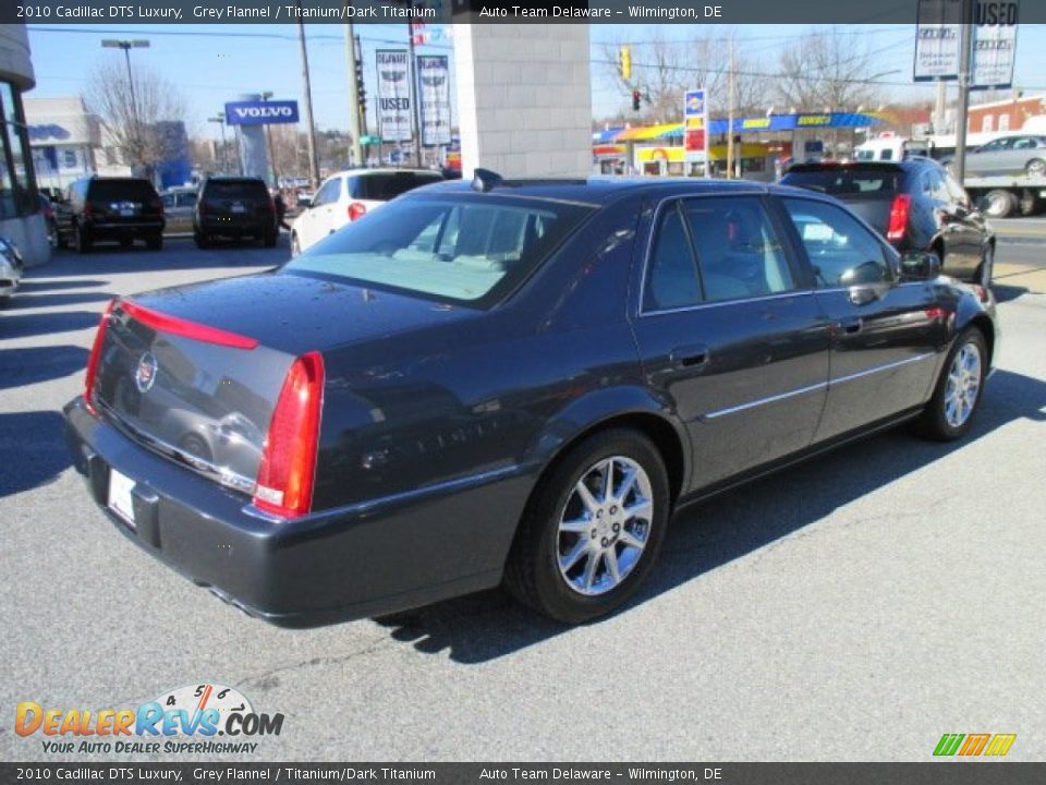 2010 Cadillac DTS Luxury Grey Flannel / Titanium/Dark Titanium Photo #6
