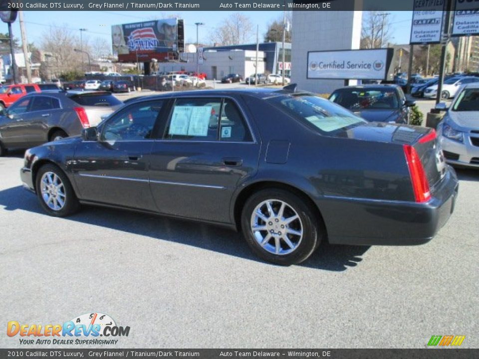 2010 Cadillac DTS Luxury Grey Flannel / Titanium/Dark Titanium Photo #8