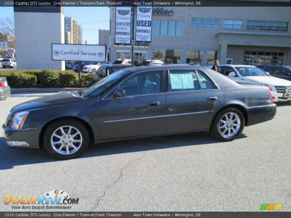 2010 Cadillac DTS Luxury Grey Flannel / Titanium/Dark Titanium Photo #9