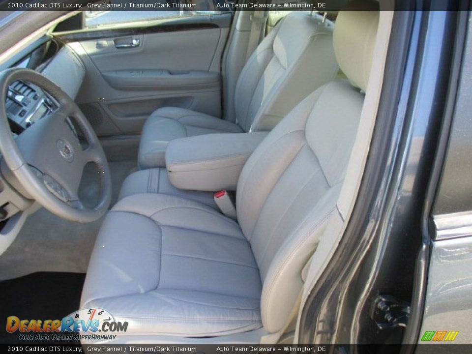 2010 Cadillac DTS Luxury Grey Flannel / Titanium/Dark Titanium Photo #10