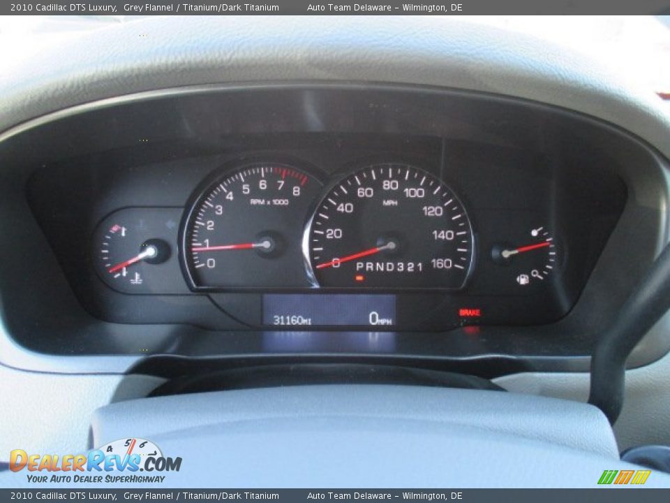2010 Cadillac DTS Luxury Grey Flannel / Titanium/Dark Titanium Photo #12