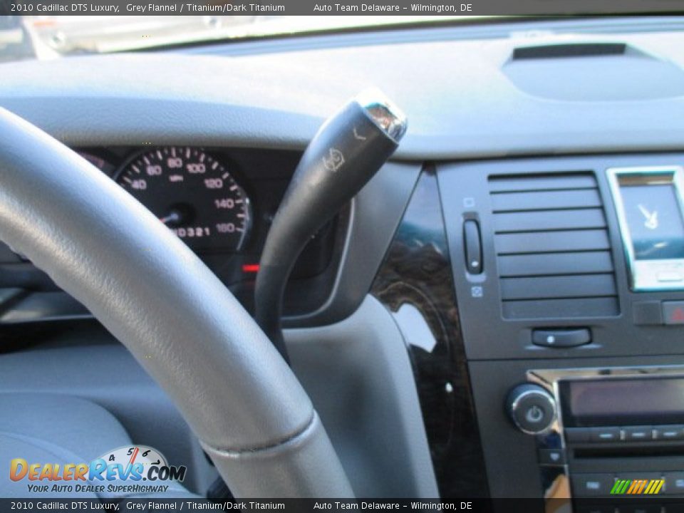 2010 Cadillac DTS Luxury Grey Flannel / Titanium/Dark Titanium Photo #33