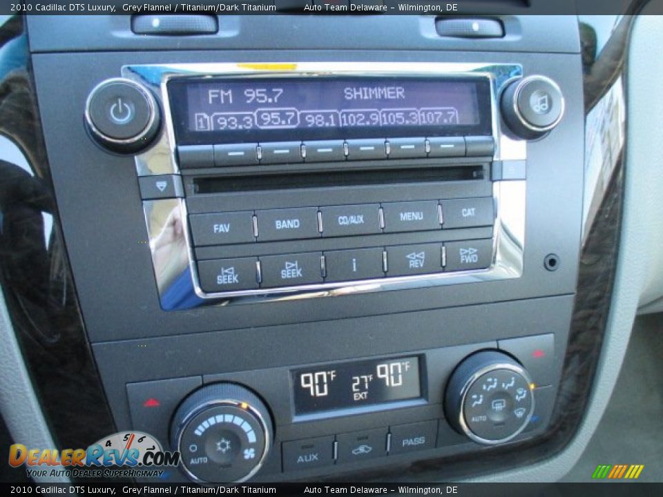 2010 Cadillac DTS Luxury Grey Flannel / Titanium/Dark Titanium Photo #35