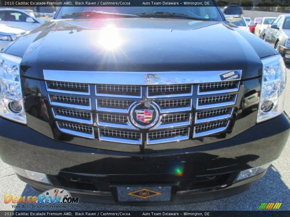 2010 Cadillac Escalade Premium AWD Black Raven / Cashmere/Cocoa Photo #29