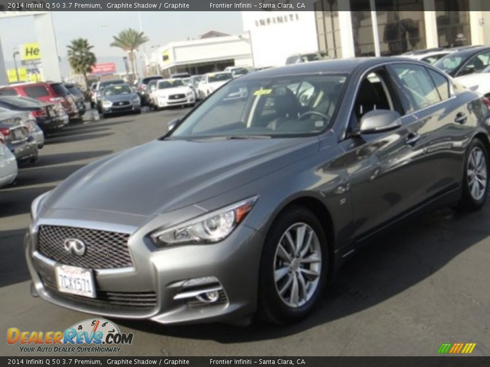 2014 Infiniti Q 50 3.7 Premium Graphite Shadow / Graphite Photo #1